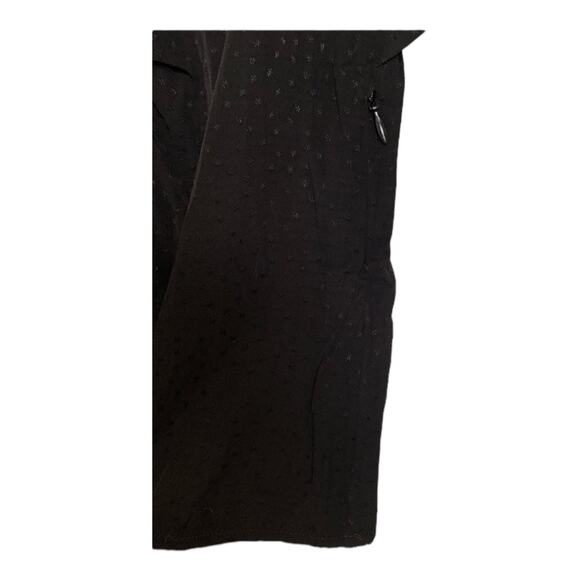 Madewell Puff-Sleeve Top in Floral Jacquard in black size 10 - Picture 11 of 15